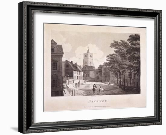 Hackney Brook, Hackney, London, 1791-William Ellis-Framed Premium Giclee Print
