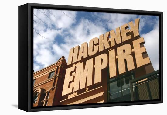 Hackney Empire, London-Peter Thompson-Framed Premier Image Canvas