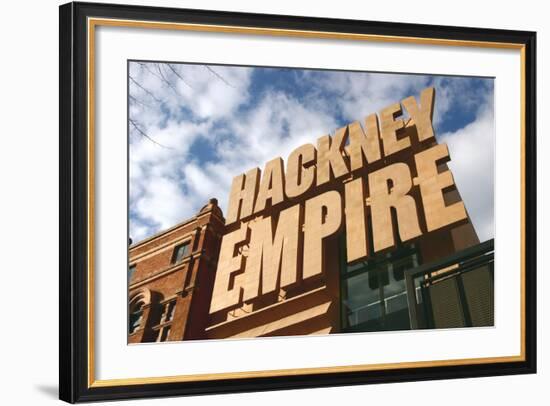 Hackney Empire, London-Peter Thompson-Framed Photographic Print