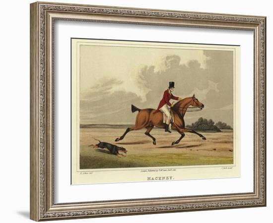 Hackney-Henry Thomas Alken-Framed Giclee Print