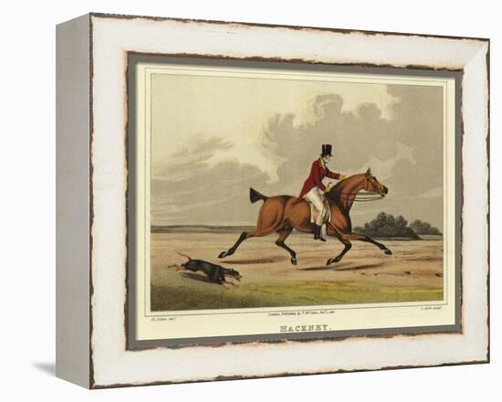 Hackney-Henry Thomas Alken-Framed Premier Image Canvas