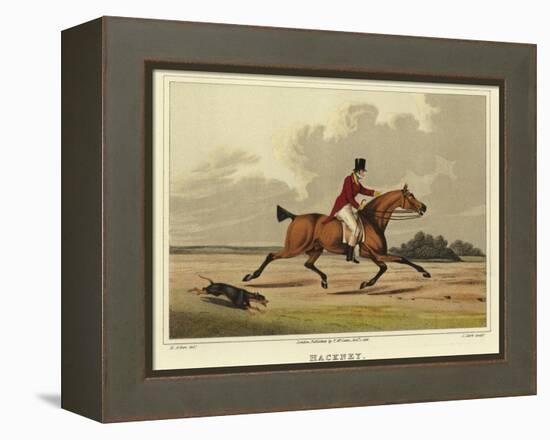 Hackney-Henry Thomas Alken-Framed Premier Image Canvas