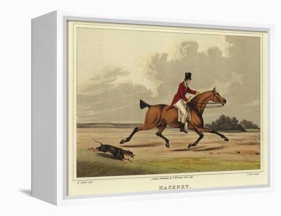 Hackney-Henry Thomas Alken-Framed Premier Image Canvas