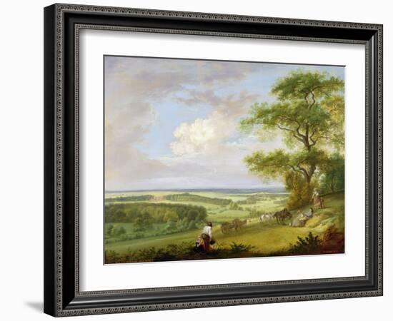 Hackwood Park, Hampshire-Paul Sandby-Framed Giclee Print