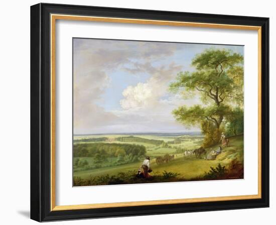 Hackwood Park, Hampshire-Paul Sandby-Framed Giclee Print