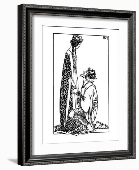 Hacon Grizzlebeard-Reginald & Knowles-Framed Art Print