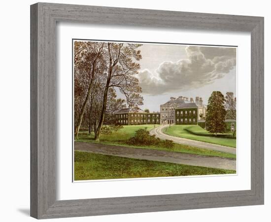 Haddo House, Aberdeenshire, Home of the Earl of Aberdeen, C1880-Benjamin Fawcett-Framed Giclee Print