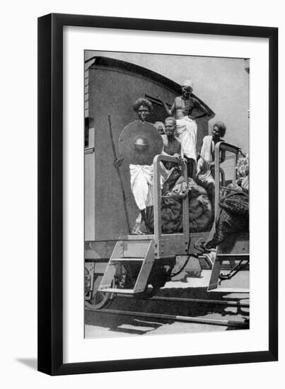 Hadendoan People, East Africa, 1922-null-Framed Giclee Print