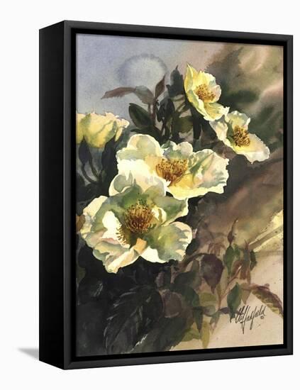 Hadfield Roses I-Clif Hadfield-Framed Stretched Canvas