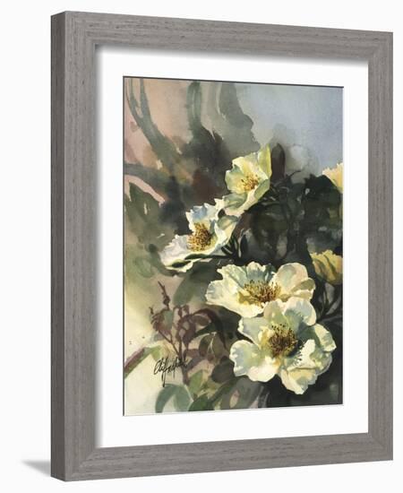 Hadfield Roses II-Clif Hadfield-Framed Art Print