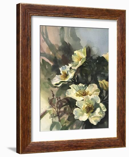 Hadfield Roses II-Clif Hadfield-Framed Art Print