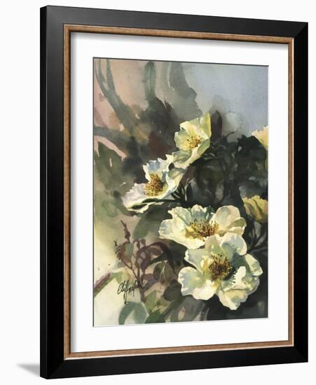 Hadfield Roses II-Clif Hadfield-Framed Art Print