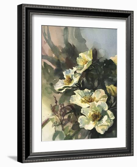 Hadfield Roses II-Clif Hadfield-Framed Art Print