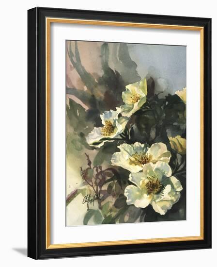 Hadfield Roses II-Clif Hadfield-Framed Art Print