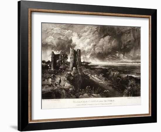 Hadleigh Castle Near the Nore-John Constable-Framed Giclee Print