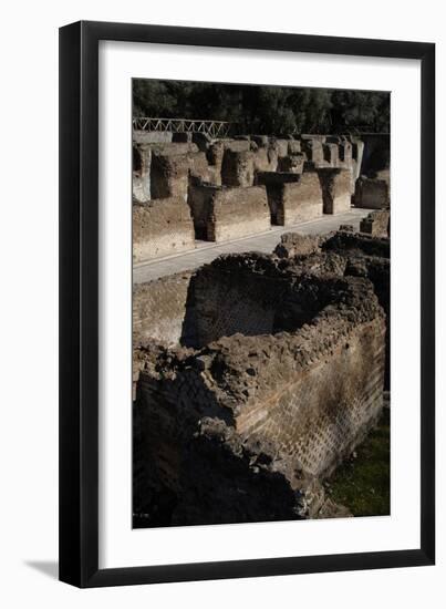 Hadrian's Villa, Hospitalia, 2nd Century, Italy-null-Framed Photographic Print