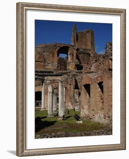 Hadrian's Villa. Maritime Theatre, Italy-null-Framed Giclee Print