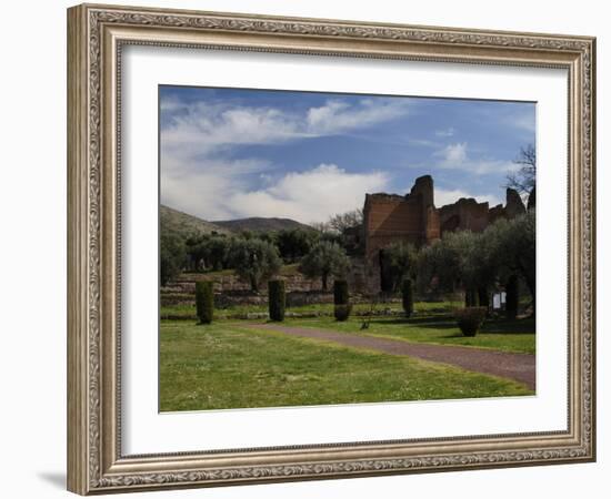 Hadrian's Villa, Pecile, Italy-null-Framed Giclee Print