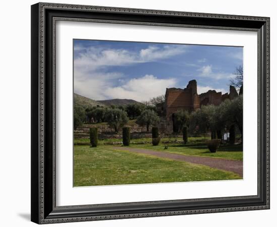 Hadrian's Villa, Pecile, Italy-null-Framed Giclee Print