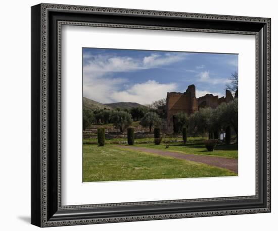 Hadrian's Villa, Pecile, Italy-null-Framed Giclee Print