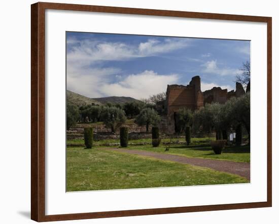 Hadrian's Villa, Pecile, Italy-null-Framed Giclee Print