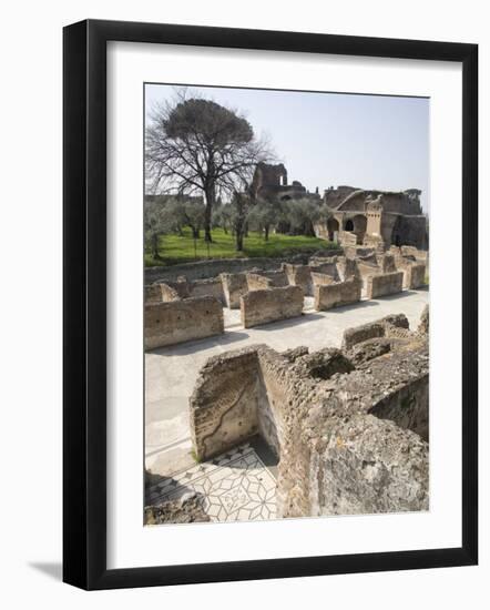 Hadrian's Villa, UNESCO World Heritage Site, Tivoli, Near Rome, Lazio, Italy, Europe-Olivieri Oliviero-Framed Photographic Print