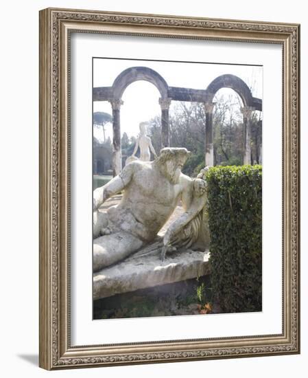 Hadrian's Villa, UNESCO World Heritage Site, Tivoli, Near Rome, Lazio, Italy, Europe-Olivieri Oliviero-Framed Photographic Print