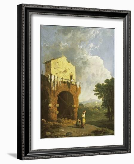 Hadrian's Villa-Richard Wilson-Framed Giclee Print