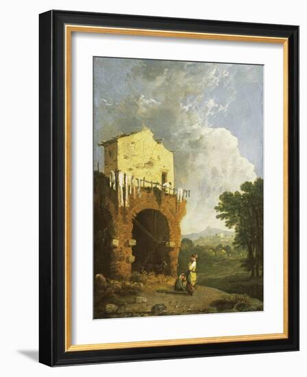 Hadrian's Villa-Richard Wilson-Framed Giclee Print