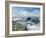 Hadrian's Wall, Unesco World Heritage Site, in Snowy Landscape, Northumberland, England-Adam Woolfitt-Framed Photographic Print