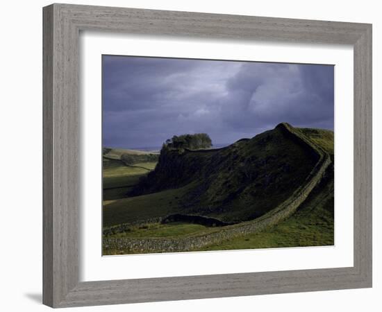 Hadrian's Wall-Dmitri Kessel-Framed Photographic Print