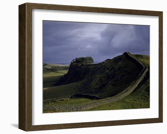 Hadrian's Wall-Dmitri Kessel-Framed Photographic Print