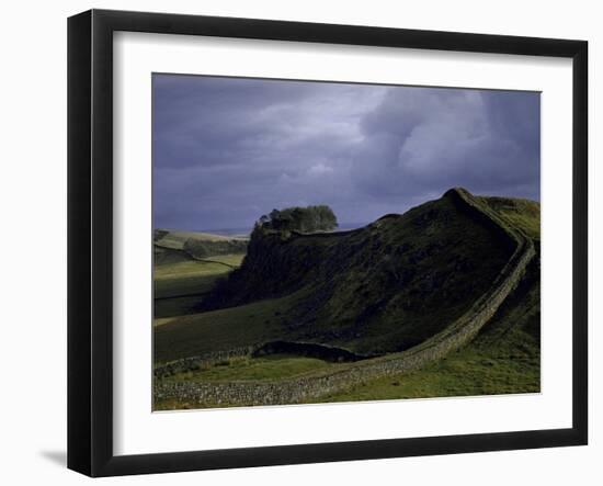 Hadrian's Wall-Dmitri Kessel-Framed Photographic Print