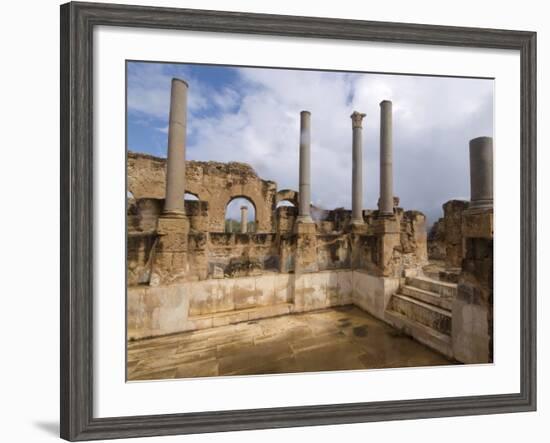 Hadrianic Baths, Roman Site of Leptis Magna, UNESCO World Heritage Site, Libya-Ethel Davies-Framed Photographic Print