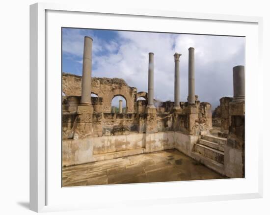 Hadrianic Baths, Roman Site of Leptis Magna, UNESCO World Heritage Site, Libya-Ethel Davies-Framed Photographic Print