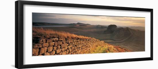 Hadrians Wall, Northumberland,, UK-null-Framed Photographic Print