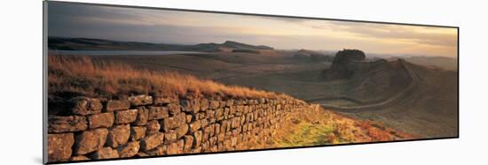 Hadrians Wall, Northumberland,, UK-null-Mounted Photographic Print