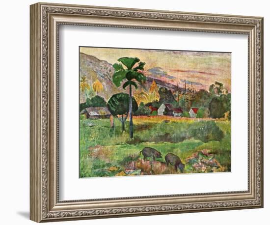 Haere Mai, 1891-Paul Gauguin-Framed Giclee Print