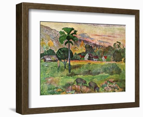 Haere Mai, 1891-Paul Gauguin-Framed Giclee Print