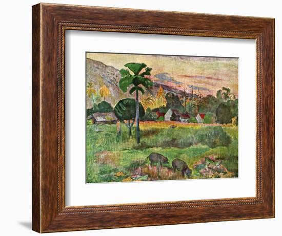 Haere Mai, 1891-Paul Gauguin-Framed Giclee Print