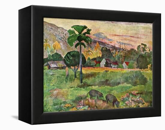 Haere Mai, 1891-Paul Gauguin-Framed Premier Image Canvas