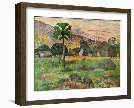 Haere Mai, 1891-Paul Gauguin-Framed Giclee Print