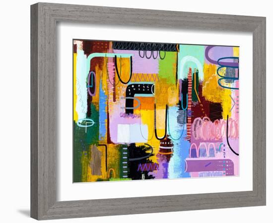 Haeyum-Hyunah Kim-Framed Art Print