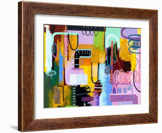 Haeyum-Hyunah Kim-Framed Art Print