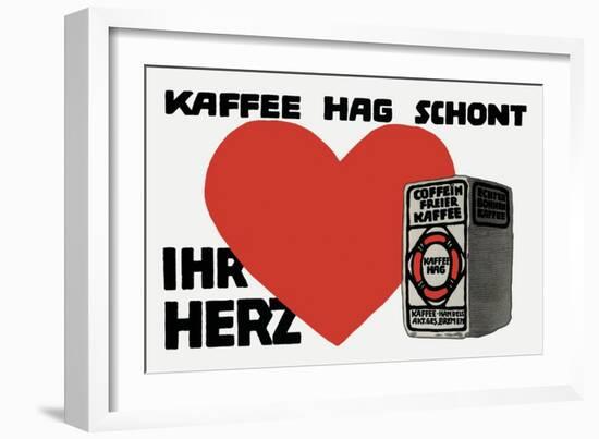 Hag Coffee-Runge Scotland-Framed Art Print