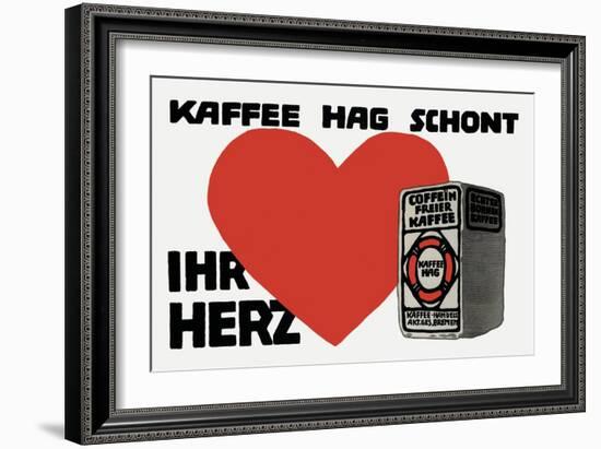 Hag Coffee-Runge Scotland-Framed Art Print