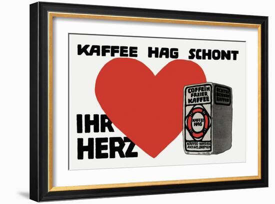 Hag Coffee-Runge Scotland-Framed Art Print