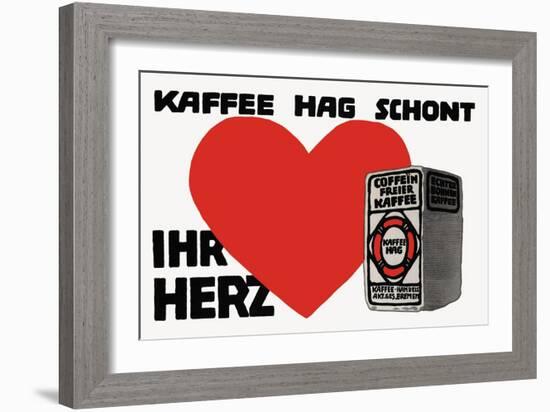 Hag Coffee-Runge Scotland-Framed Art Print