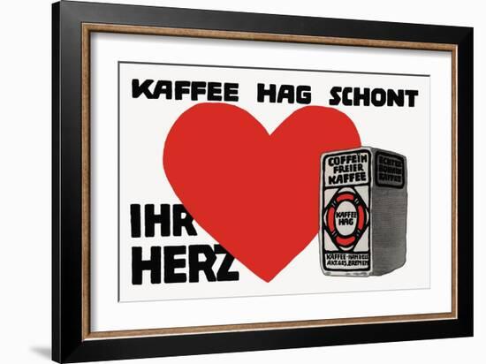 Hag Coffee-Runge Scotland-Framed Art Print