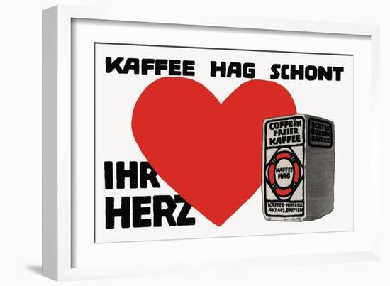 Hag Coffee-Runge Scotland-Framed Art Print